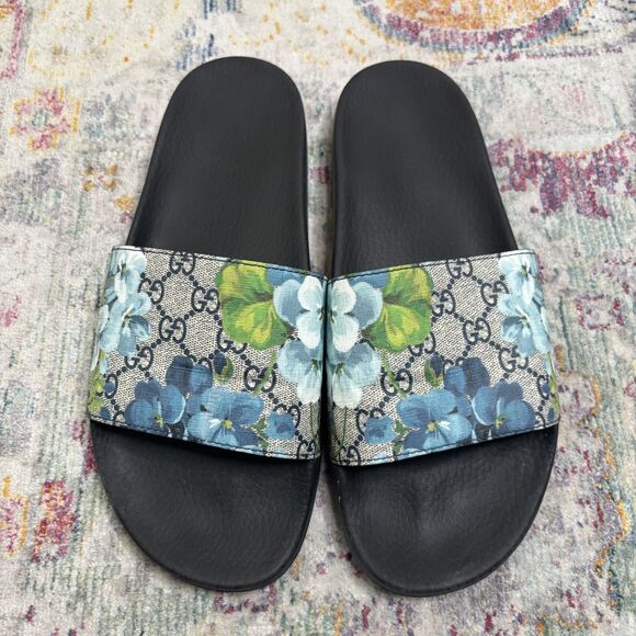 Gucci GG Supreme Slide Bloom main image 8
